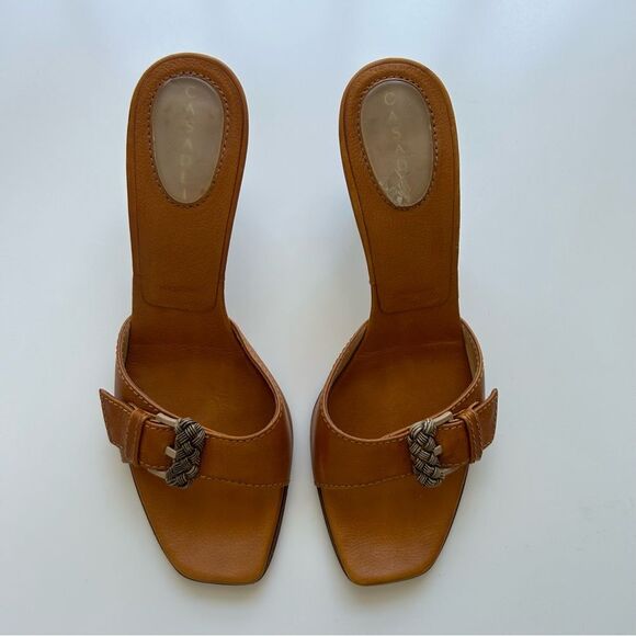 Casadei Brown Heeled Sandals - Picture 2 of 6